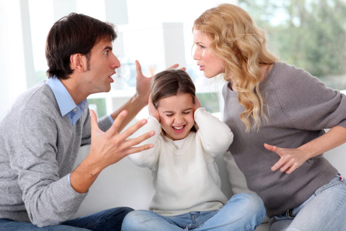 Arguing infront of children: How Your Arguments Shape Your Child's World